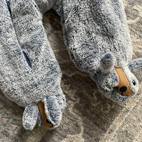 Teddy Bear Snowsuit for baby boy - Picture 2 of 7